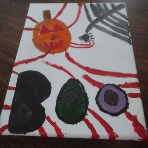 Halloween homemade artwork